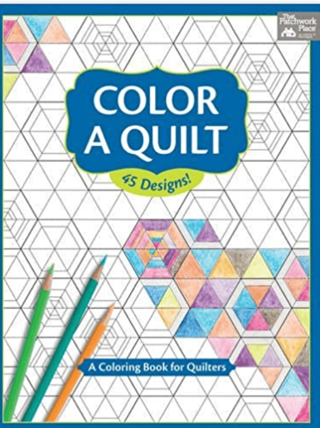 Color a Quilt: A Coloring Book for Quilters