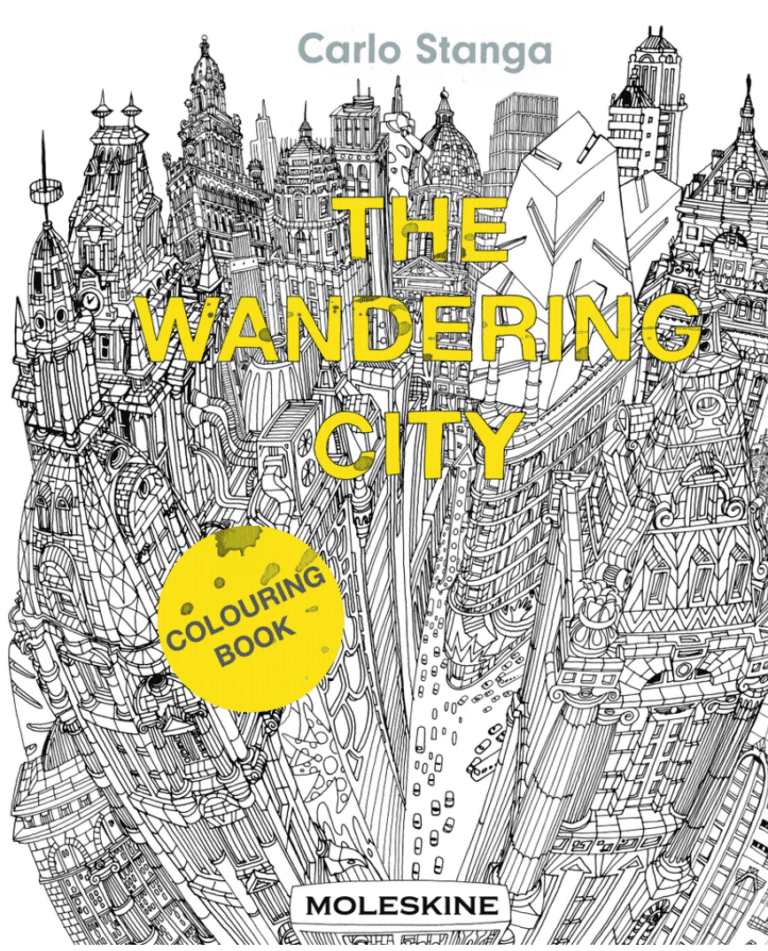 Discover the Mystical ‘Wandering City’ in This Unique Coloring Book Adventure