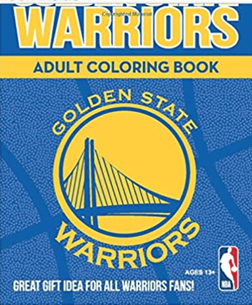 Golden State Warriors Adult Coloring Book: A Colorful Way to Cheer on Your Team