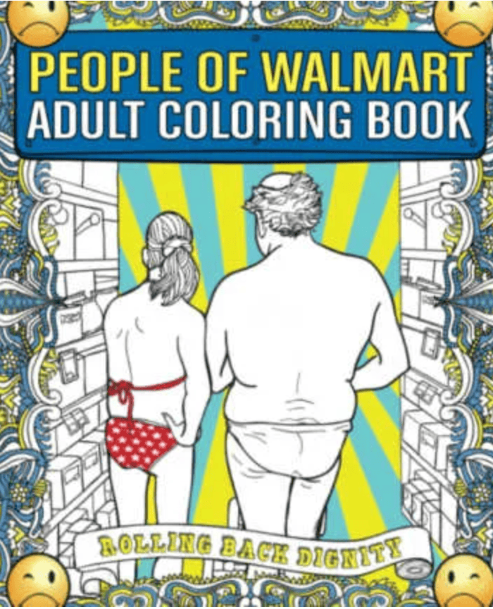 People Of Walmart Coloring