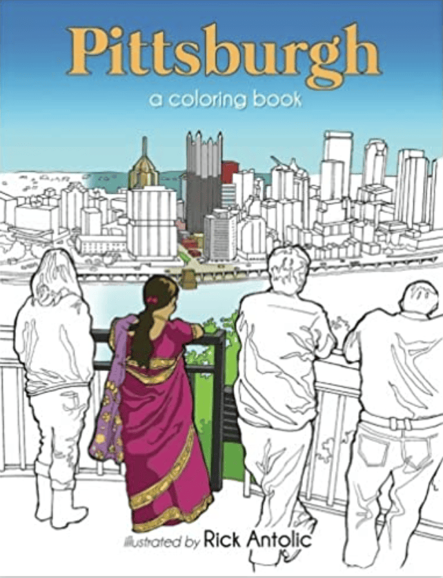 “Steel City” Pittsburgh Coloring Books