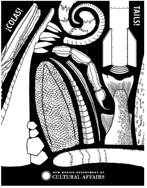 A is for Artist, a multi-lingual New Mexico-themed alphabet coloring book