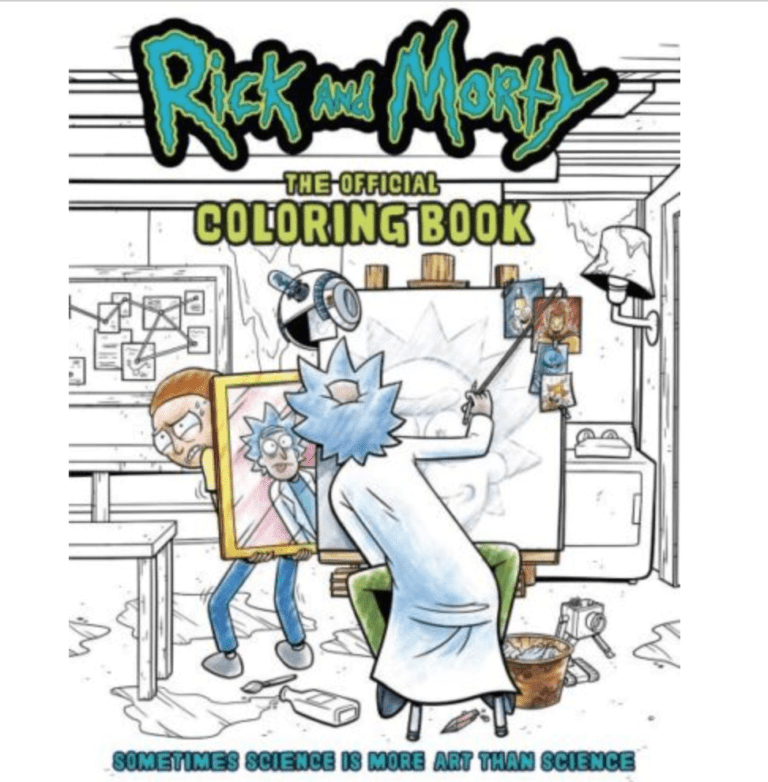 Unleash Your Creativity with the New ‘Rick and Morty’ Coloring Book